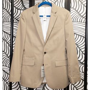 Express Photographer Fit Men’s Khaki Blazer size 36R
